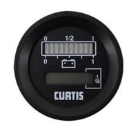 Curtis 24/36V Battery Gauge Hour Meter
