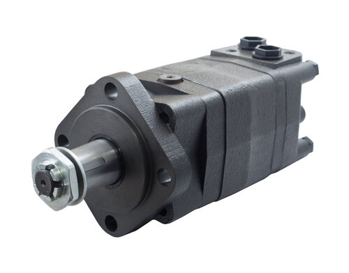 EPMSY - Reinforced orbital motor (OMS) with tapered 1:10 35mm shaft and SAE A-4 4-bolt mount