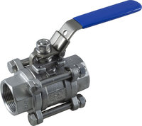 SSKMT3 - Ball valve AISI316 3-piece PN63