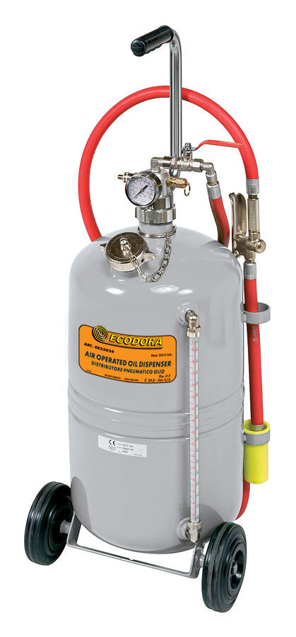 Ecodora paineilmatoiminen öljyntäyttölaite