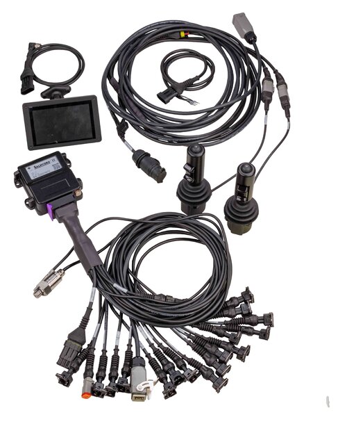 Metsäkuormainventtiilin ohjaussarja 8 karaa propo