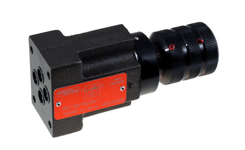 Argo Hytos Cetop 3 / NK6 painekompensoitu 2-tie virtauksensäätöventtiili 