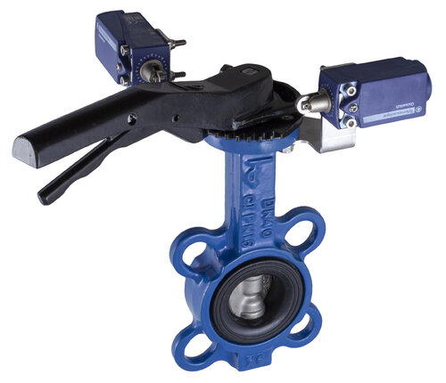 ATL-RK - Butterfly valve with microswitches