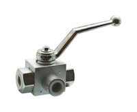 SSBK3 - Stainless steel 3-way high pressure ball valve