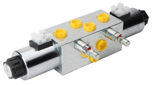 E8312PVK - 8/3 suuntaventtiili R1/2 varoventtiili+tankkiliitäntä