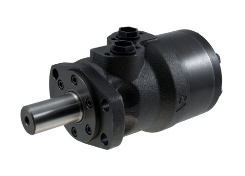 EPMH - Gerotor motor (OMH) with straight 32mm shaft and 4-bolt magneto mount