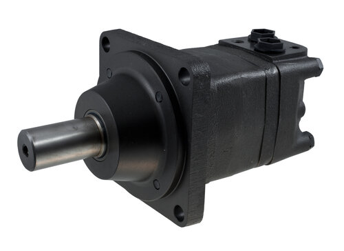 EPMSW - Orbital motor (OMSW) with straight 32mm shaft and wheel mount