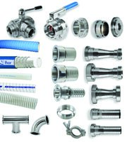 Foodstuff fittings and hoses