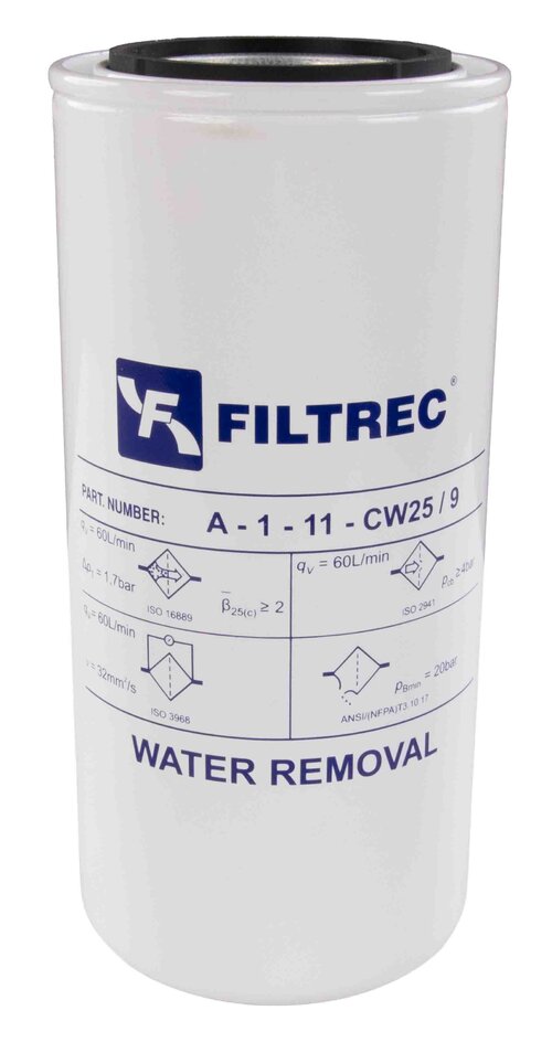 A111CW25/9 - Filtrec filter element