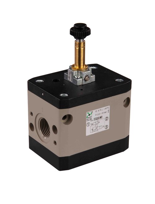 Sähköohjattu kevennysventtiili 3-asentoinen 1/2