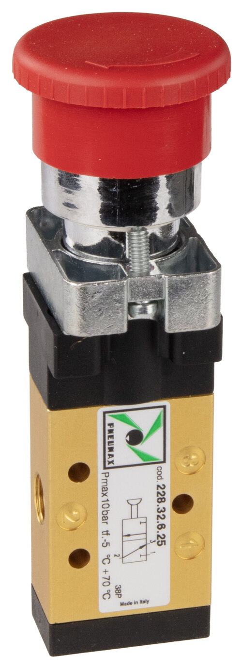 3/2 valve emergency stop G1/8