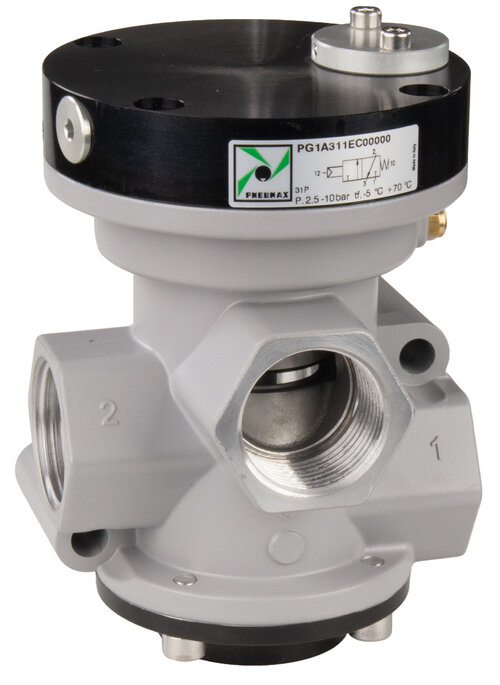 3/2 venttiili paine/jousi G1