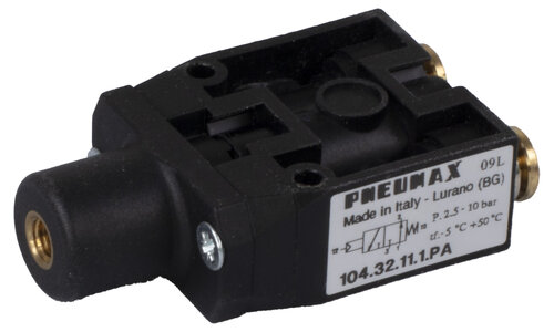 3/2 valve plunger/spring Ø4 Pneumax