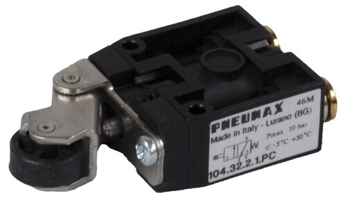 3/2 valve roller Ø4 Pneumax