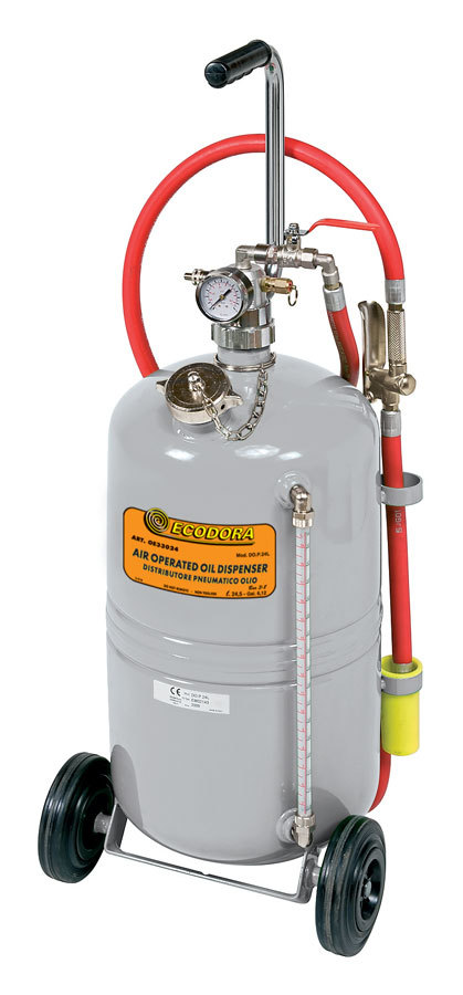 Ecodora paineilmatoiminen öljyntäyttölaite